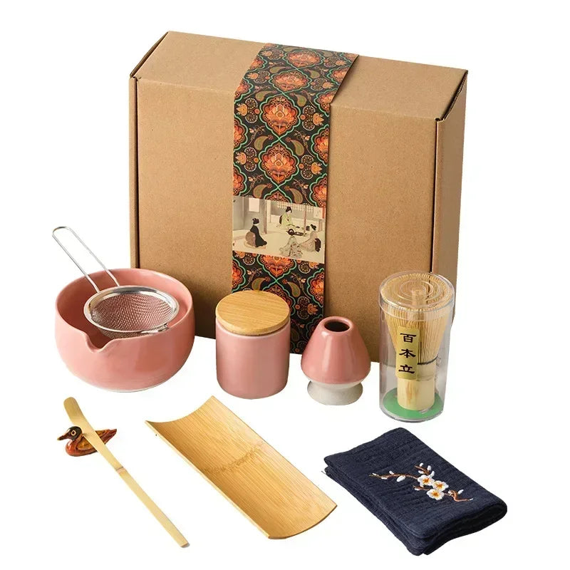 Skanto | 9-delt japansk matcha te sett