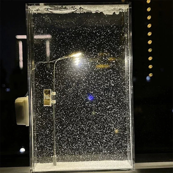Skanto | Crystal SnowFall Skrivebordsdekor