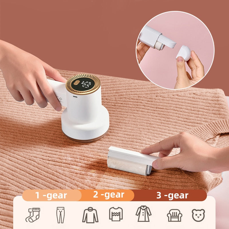Skanto | 2in1 Digital Elektrisk Stoff Lint Fjerner