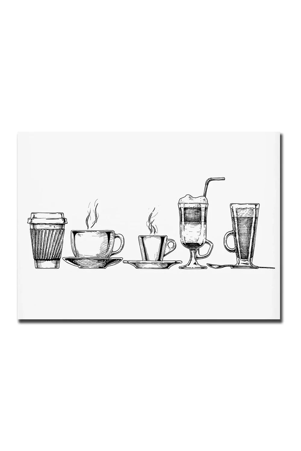 Skanto | God Morgen Kaffe Lerret Plakat