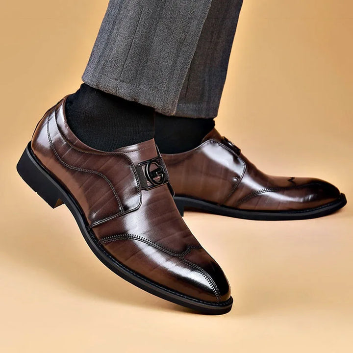 Skanto | Herres Lærersko Stilige Herresko Spiss Oxford Bryllup Lærers Herredressko Gentleman Kontorsko