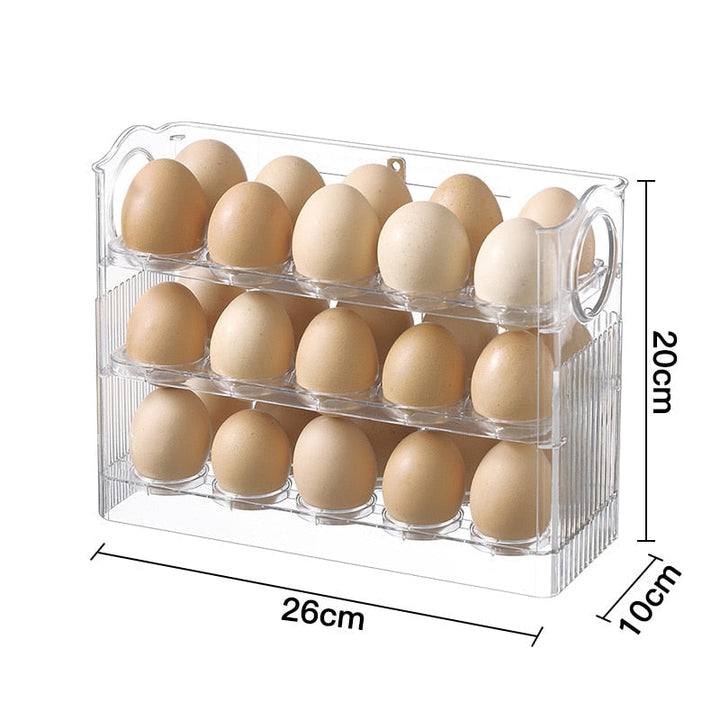Skanto | Automatisk Flip Egg Lagringsstativ