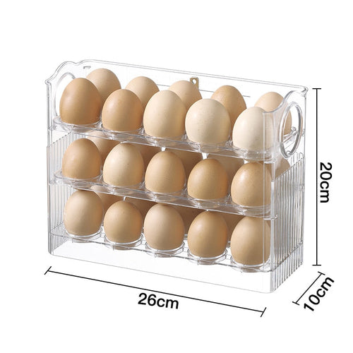Skanto | Automatisk Flip Egg Lagringsstativ