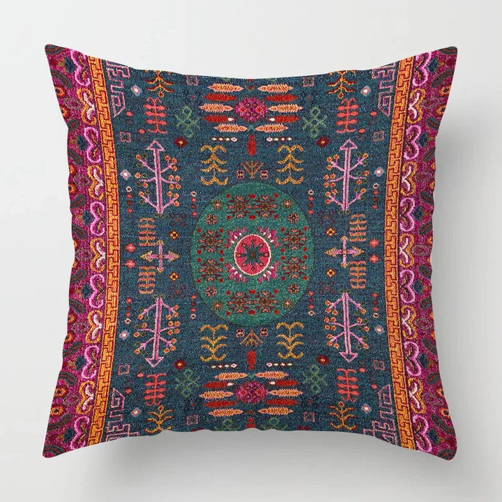 Marokkansk putevar med orientalsk mønster – Dekor for stue og kontor, høy kvalitets putevar i boho stil for sofa og sitteområde