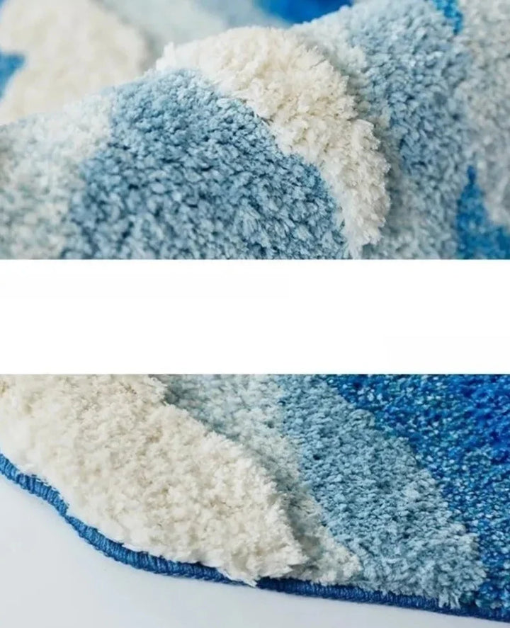 Sea Wave Rug | Skanto