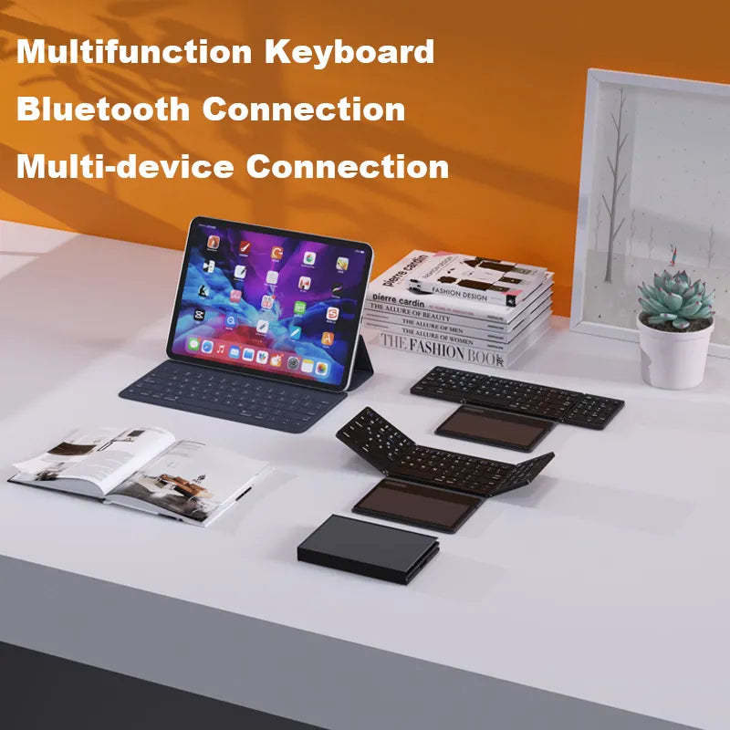 Skanto | Sammenleggbart Mini Trådløst Touchpad Tastatur