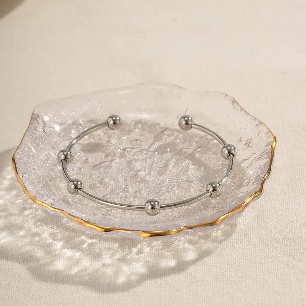 Skanto | Elegant Separert Kule Armring