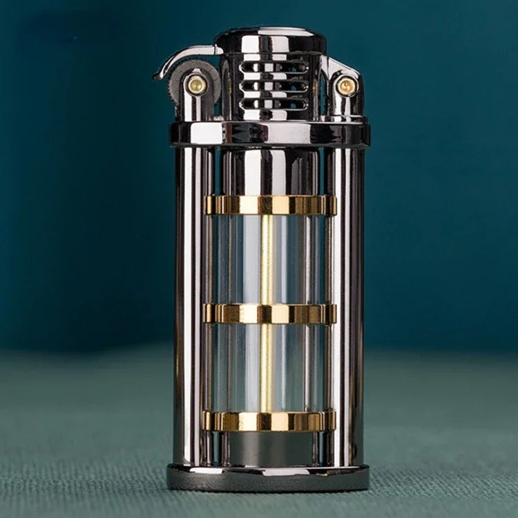 Timeless Ignite Transparent Fuel Kerosene Lighter | Skanto