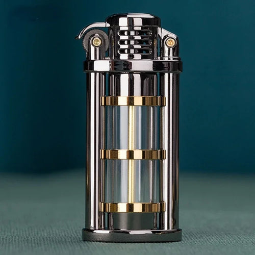 Timeless Ignite Transparent Fuel Kerosene Lighter | Skanto