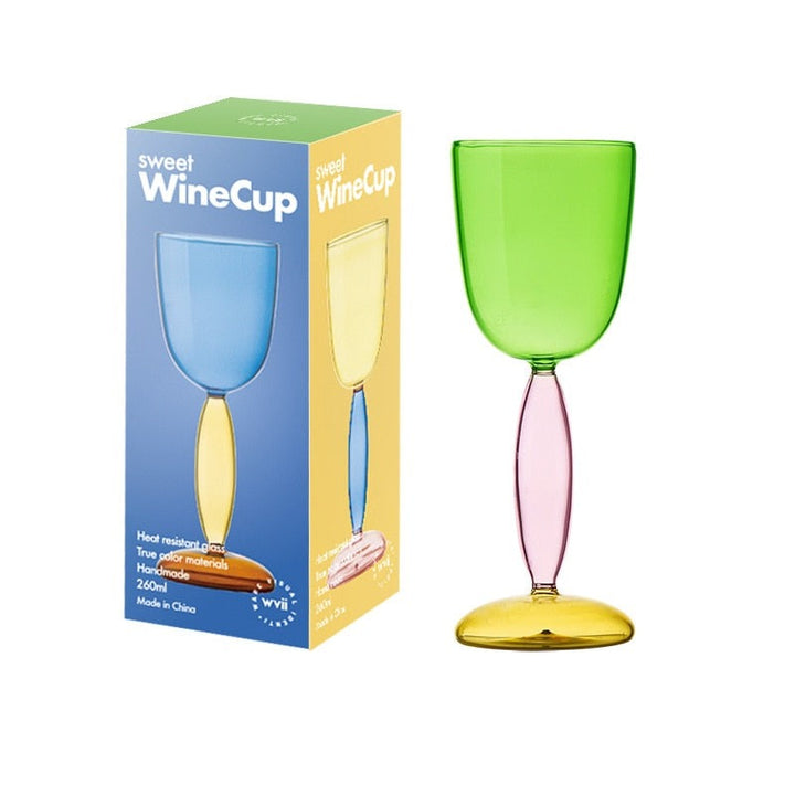 Skanto | Borosilicate 3-Farge Glass - Vin Glass