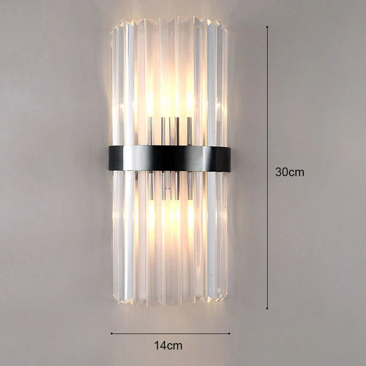Garduru Elegant LED Vegglampe | Luksuriøs Gulldesign | Stilig Veg belysning