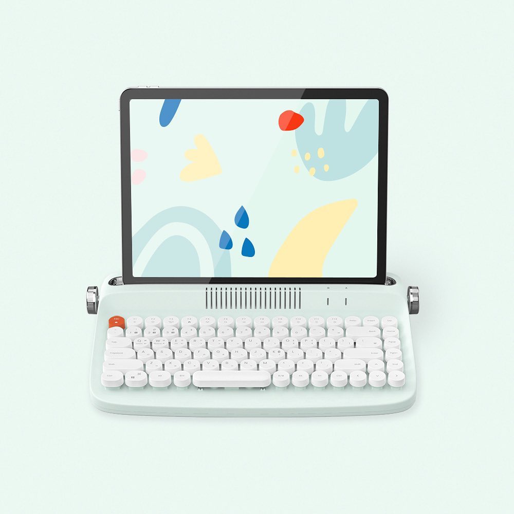 Skanto | Mekanisk Berøring Kreativt Trådløst Tastatur