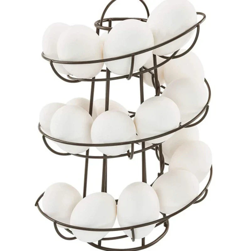 Skanto | Spiral Rullende Egg Dispenser Rack