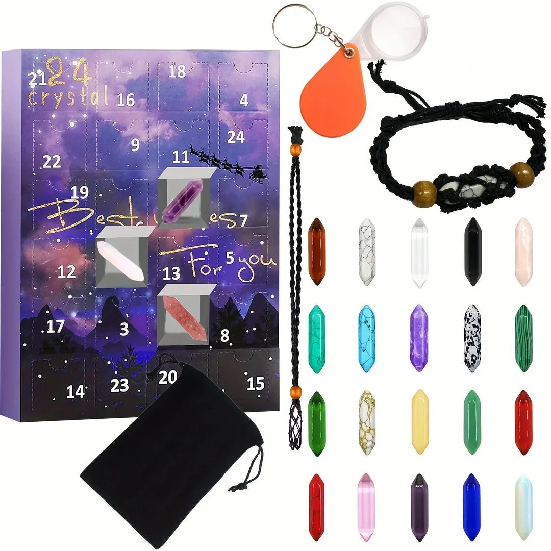 Skanto | GemMagic – Barnas Adventskalender med 24 Glitrende Edelsteiner