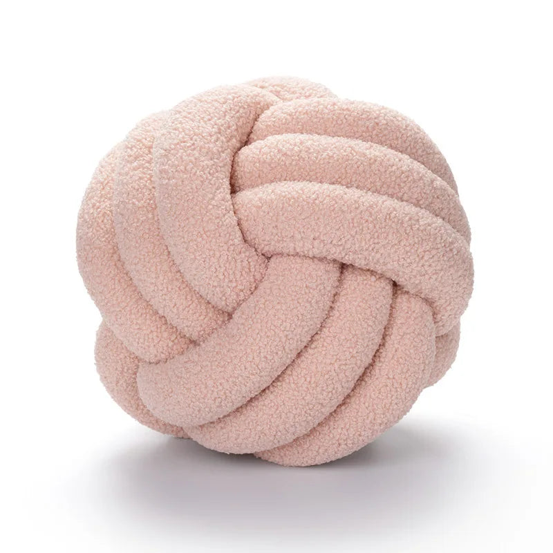 Skanto | Kastepute - Koselig - Håndknyttet ball - Saueskinn