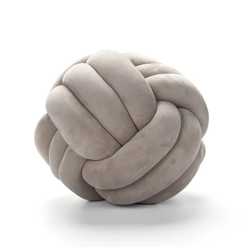Plush Knot Cushion (Velour) | Skanto