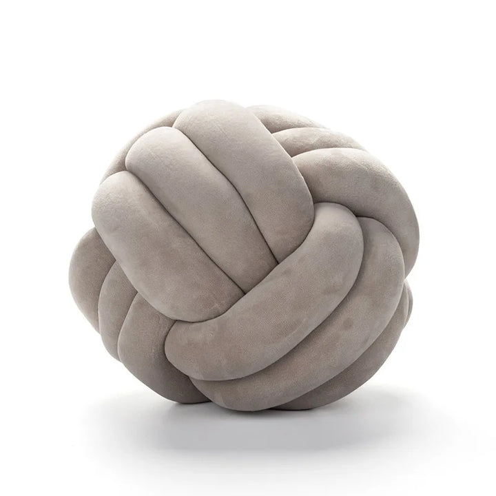 Plush Knot Cushion (Velour) | Skanto