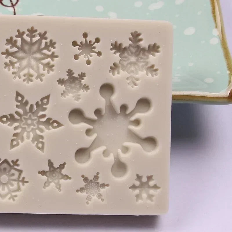 Snowflake Delight – Silikonbakeform for Vintergodterier Skanto