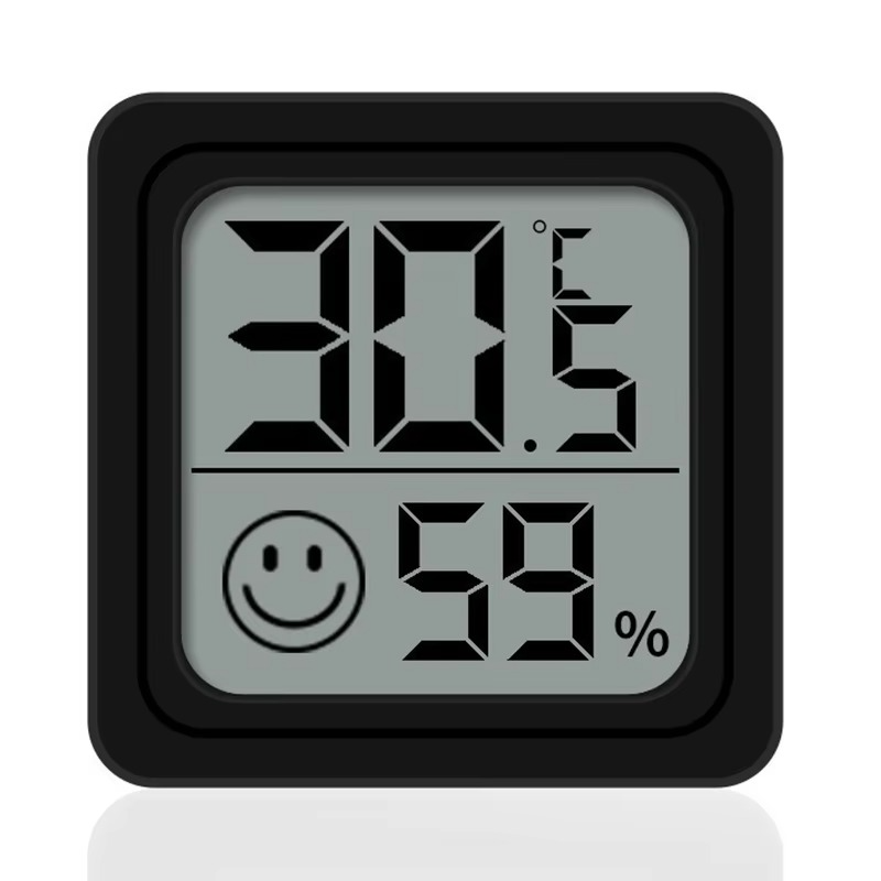 Skanto | Innendørs LCD Digital Termometer og Hygrometer med Temperatur- og Luftfuktighetsensor