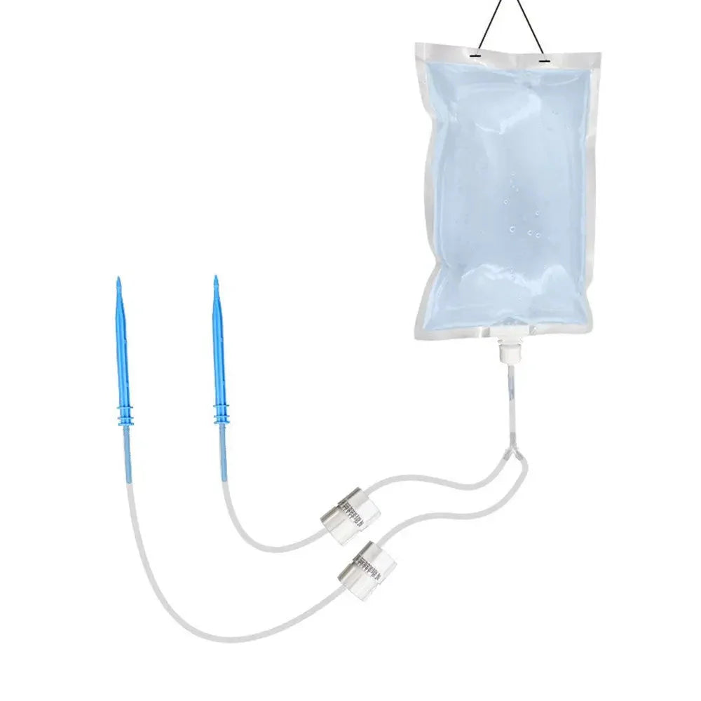 Norvo | Floriva Plante Vanning Bag | Opptil 30 Dager Automatisk Dryppvanning | Med Ventil & 1 m Slange | 2–6.5 L