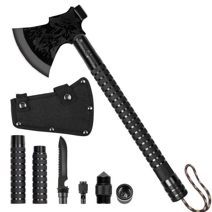 Skanto | Multi-Gear Sammenleggbar Overlevelses Camping Aks