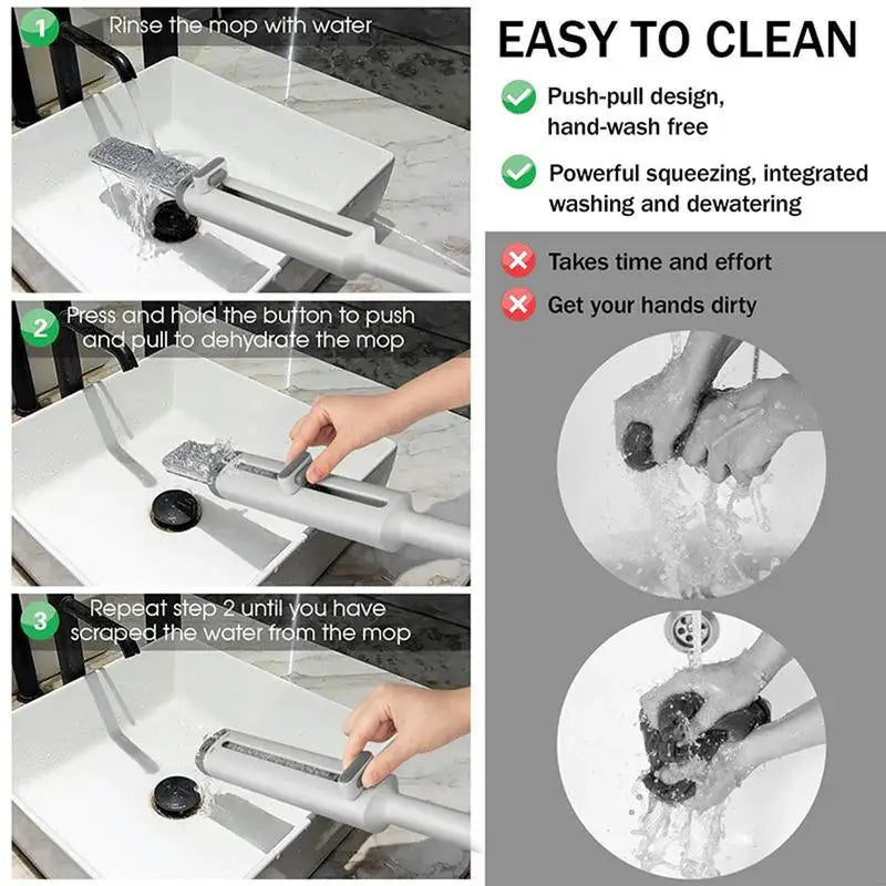 Skanto | Portable Self Squeeze Liten Mopp