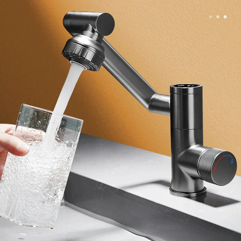 Skanto | Digital Display Rotatable Japansk Stil Badekran