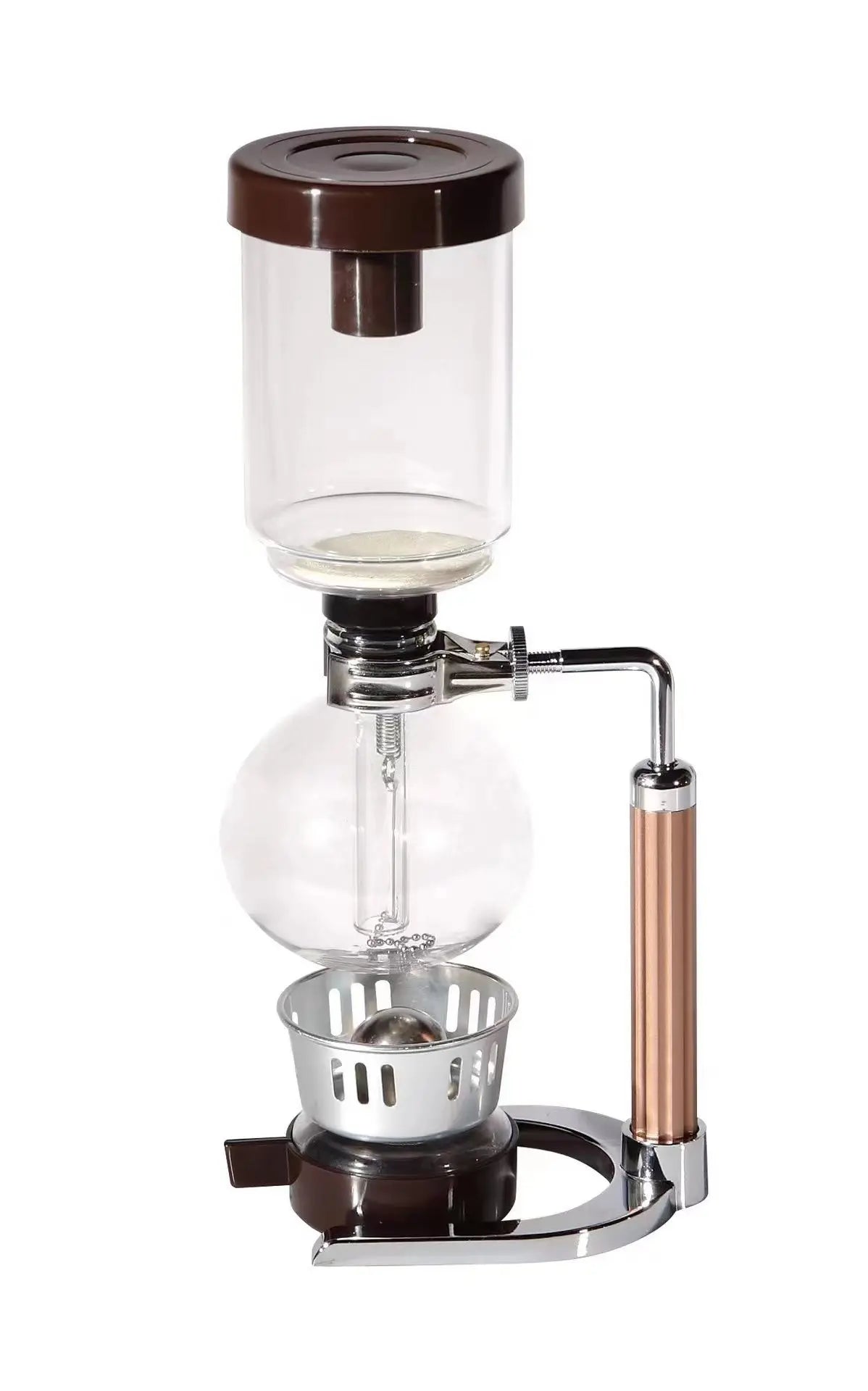 Norvo | Siphon-kaffekoker-set - 3/5 kopper Høyverdig kaffekanne, Barista-kvalitet bryggekanne, Essensielle kaffeaccessoires for kaffielskere