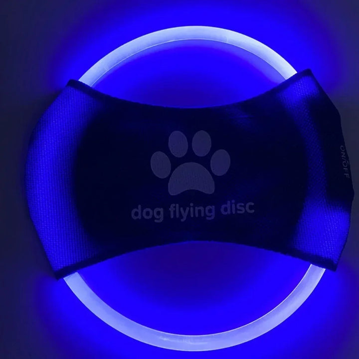 LED Frisbee for dogs oppladbar og vanntett Skanto