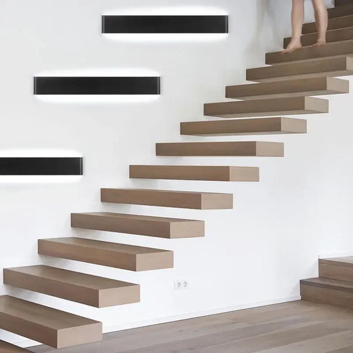 Skanto | LumiEra Moderne LED Vegglampe | Stilrent Design | Varme hvite lys for soverom, korridor & bad
