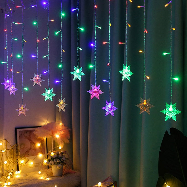 Skanto | LED Fe Fairy Snøfnugg Lys