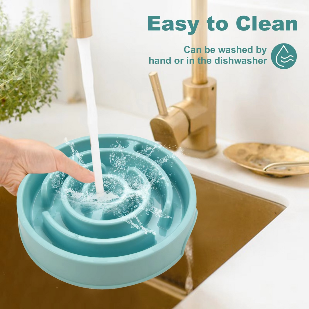 Skanto | Ultimate Pet Slow Feeder Bowl – Sikker og robust for alle dyrestørrelser