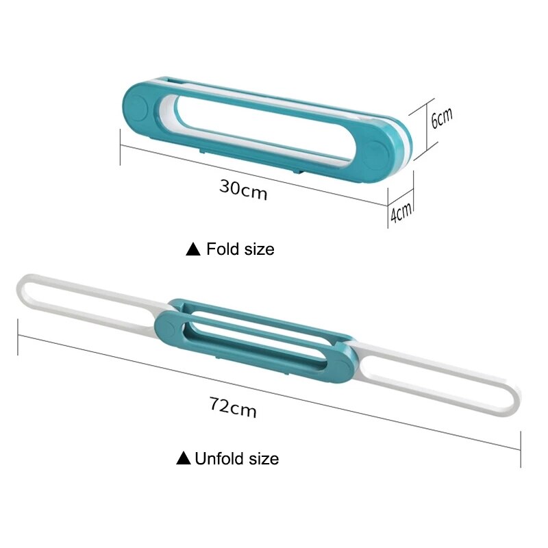 Skanto | 3in1 Space Saver Vegghengt Slipper Henger