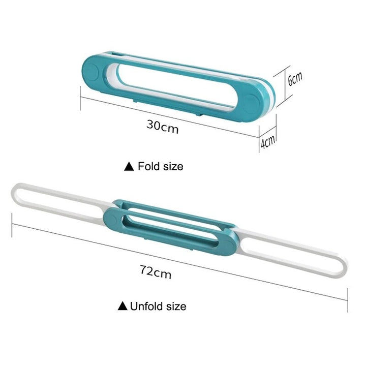 Skanto | 3in1 Space Saver Vegghengt Slipper Henger