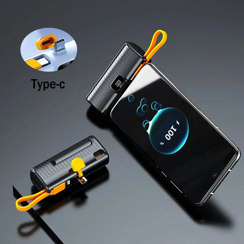 Skanto | Bidiraksjonal Digital Skjerm Ultra-Lang Batterikraftbank