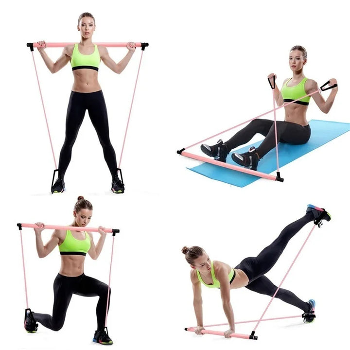 Skanto | Multifunksjonell Elastisk Pilatesstang