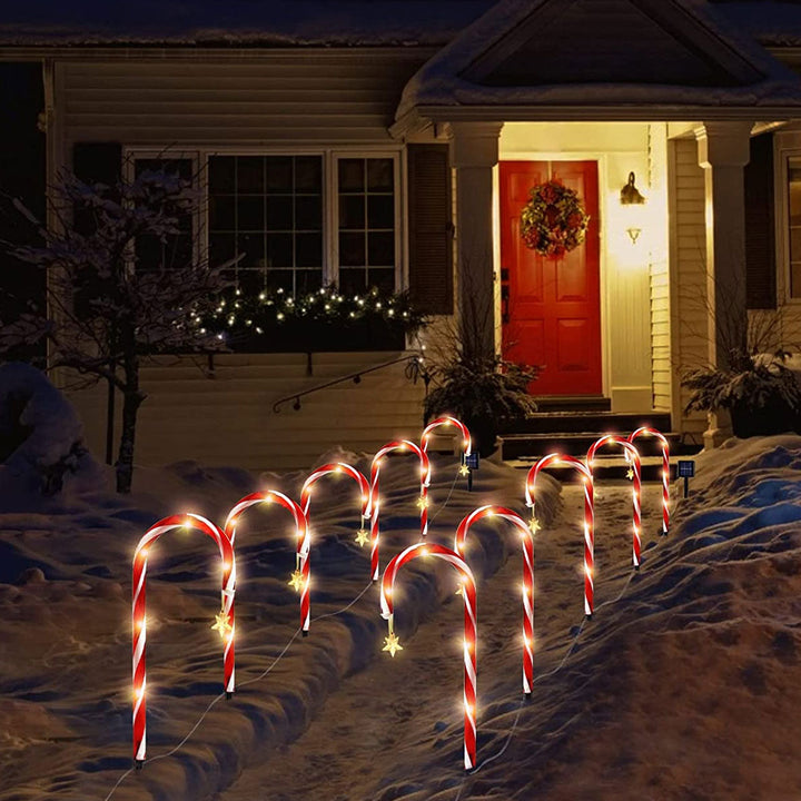 Skanto | Candy Cane Lane LED Solar Lampe