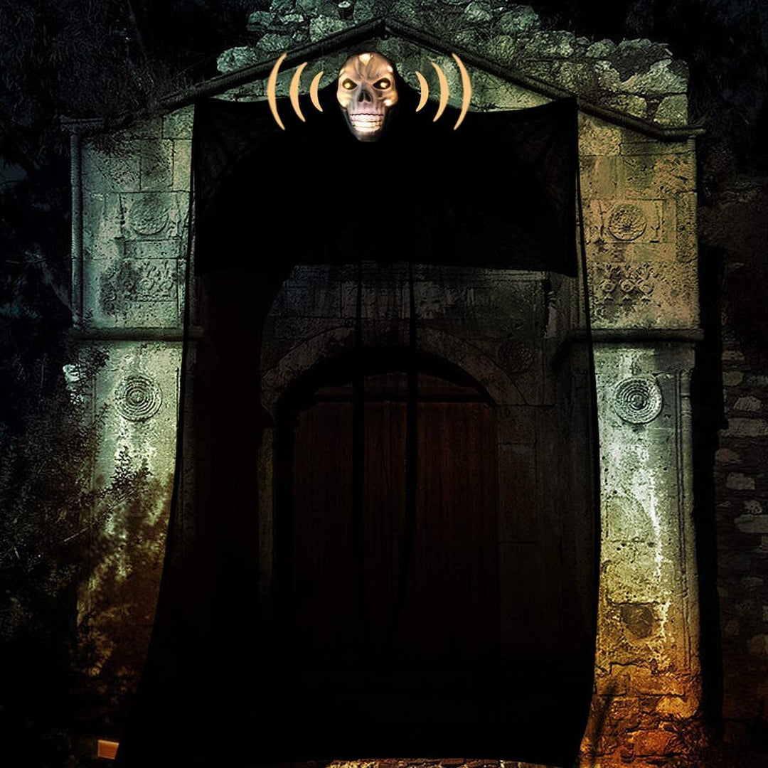 Skanto | Ghost Skull Hengende Halloween Dekorasjon