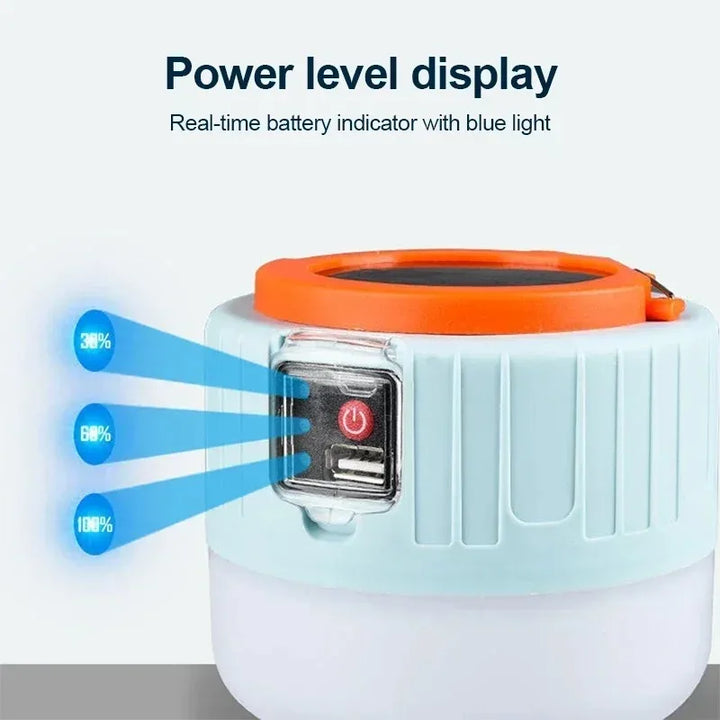 Skanto | Solenergi Campinglampe – Pålitelig Nødlys