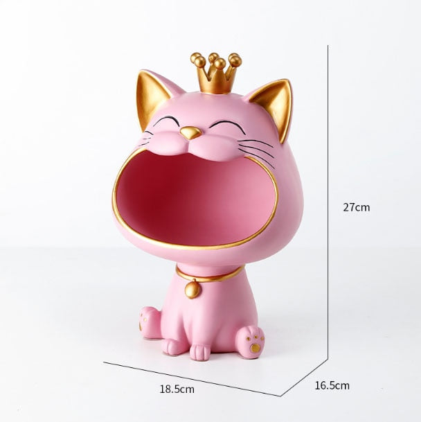Skanto | Fortune Kitty Statue Hjemme Oppbevaringsboks