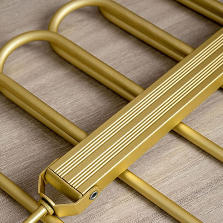 Skanto | SpaceLuxe Aluminium Bukseoppheng – Flerlags, Plassbesparende Klesskap Organizer