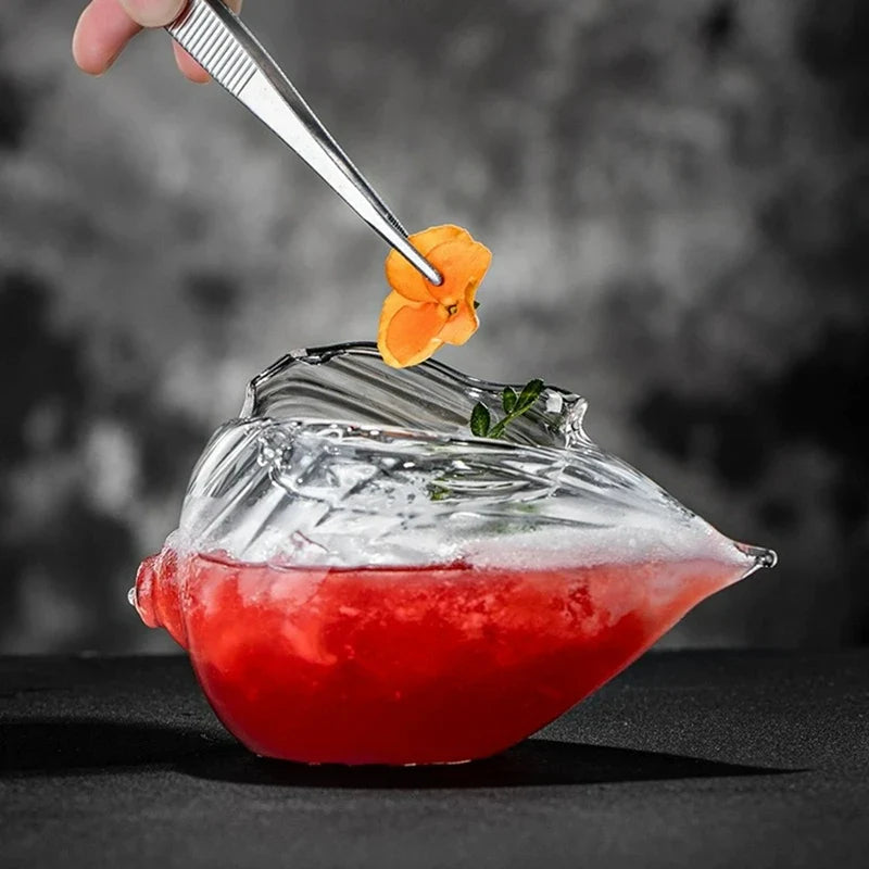 Conch Shell Glass 2-delt sett Skanto