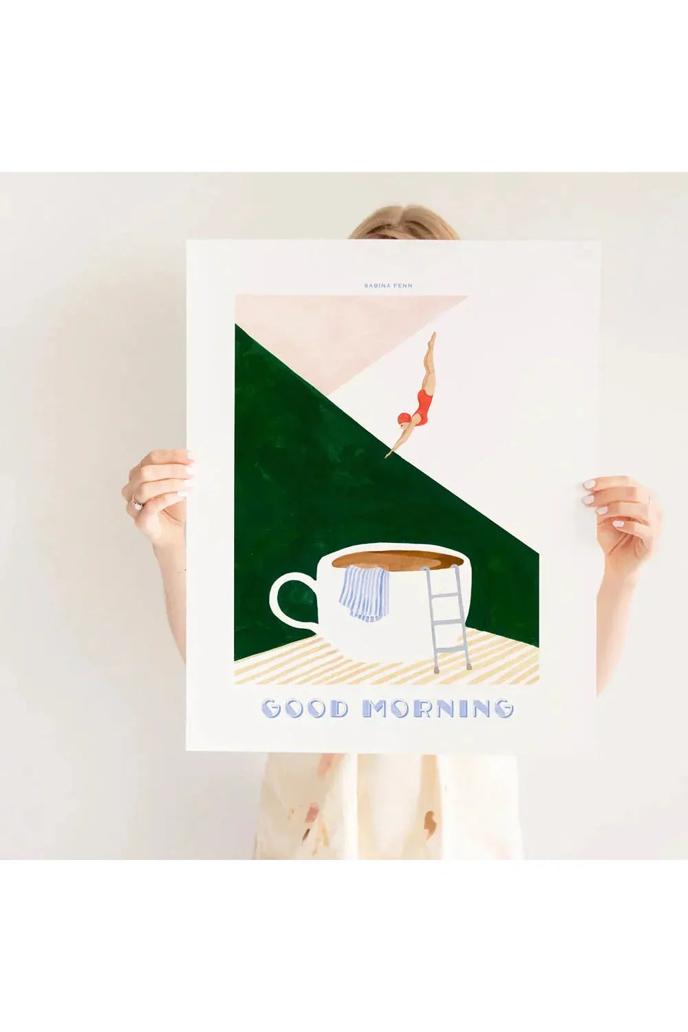 Skanto | God Morgen Kaffe Lerret Plakat