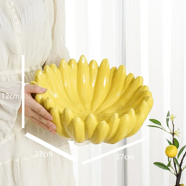 Banana Keramisk Oppbevaringsfat | Skanto