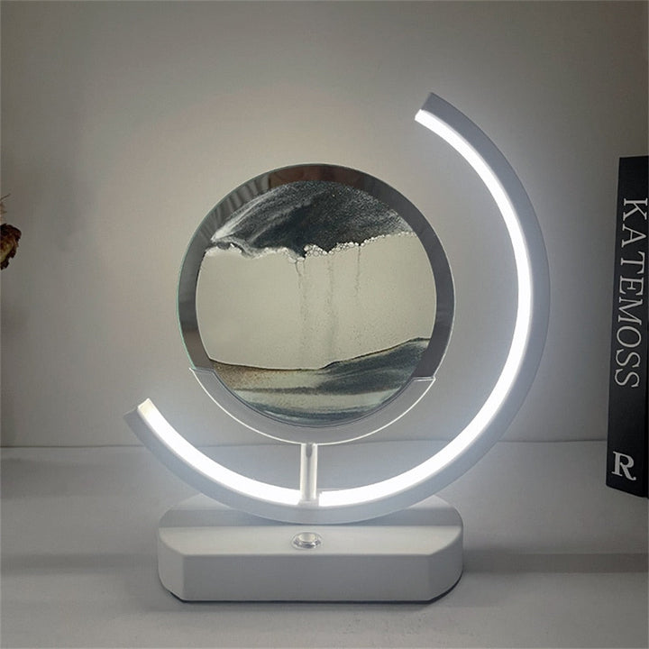 Skanto | 3D LED Flytende Sand Kunst Bordlampe