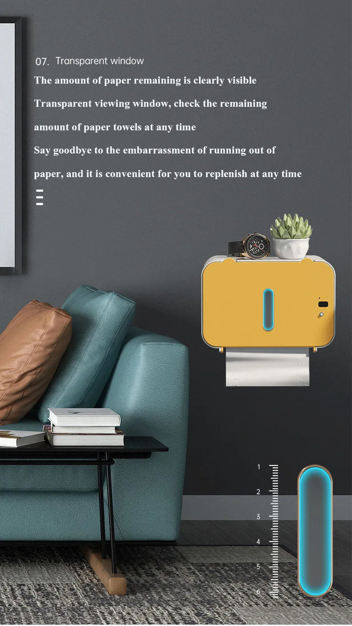 Skanto | Veggmontert Smart Automatisk Papirvevdispenser