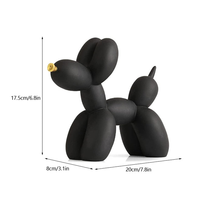 Skanto | Luksuriøs Hjemmedekor, Ballonghund Dekorasjon, Kontorpult Tilbehør, Dyre Dekorasjon, Moderne Populær Kunst, Nordiske Statuer