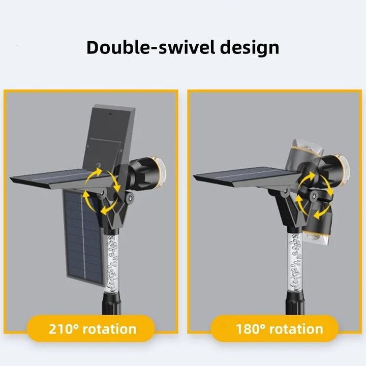 Solar LED Hage Hjem Utendørs Sti Spotlights | Skanto