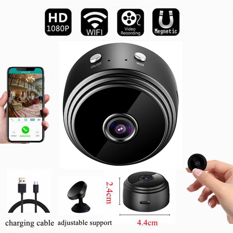 Skanto | Mini Øyebeskyttelse Smart Wifi Kamera