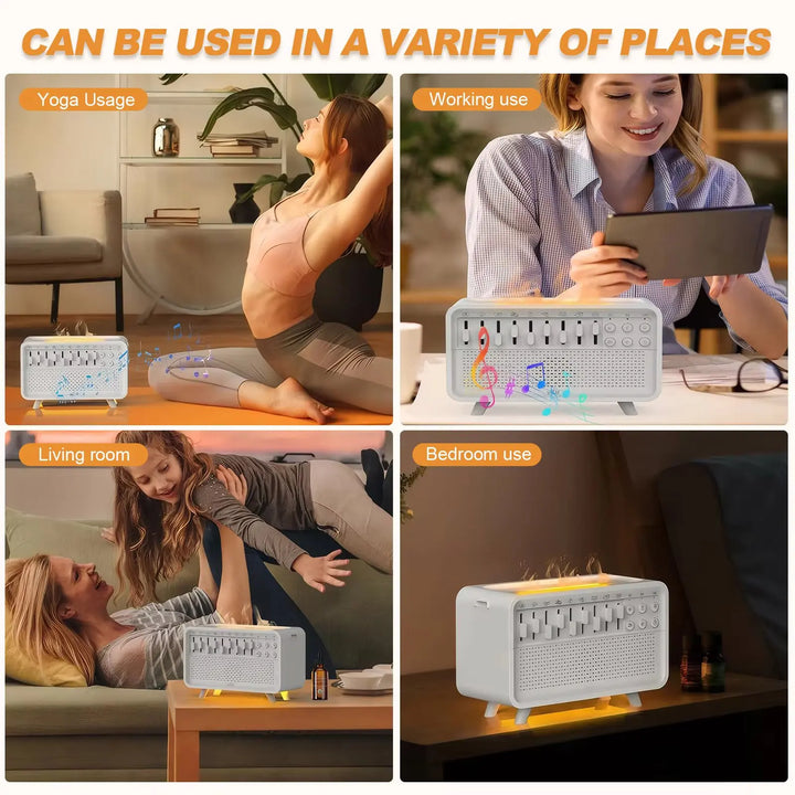 Skanto | Bluetooth Lydterapi Luftfukter